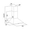 CAMPANA DECOR.CATA V6000 X/A INOX 60CM 420m/h 02002397 - Imagen 2