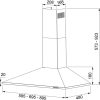 CAMPANA MEPAMSA PIRAMIDE PLUS 60X INOX 310M/H - Imagen 2