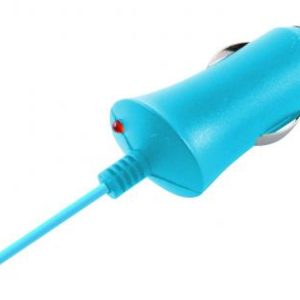 CARGADOR COCHE KSIX MICRO USB 1A AZUL B1740CR02AZ