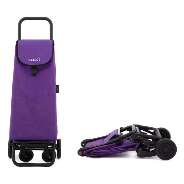 CARRO COMPRA GARMOL 218 TRAVEL G360P (218G360P TRA C-755) VIOLETA - Imagen 2