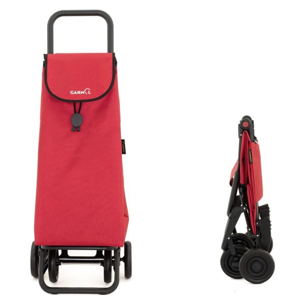 CARRO COMPRA GARMOL 218 TRAVEL G4P (218G4P TRA C-706) ROJO - Imagen 2