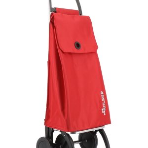 CARRO COMPRA ROLSER AKANTO MF 4 AKA013 ROJO