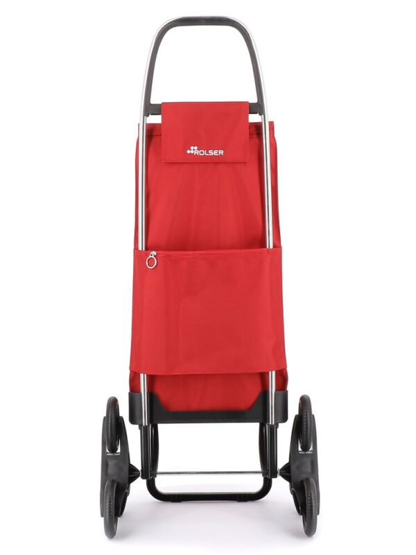 CARRO COMPRA ROLSER AKANTO MF 6 AKA014 ROJO - Imagen 3