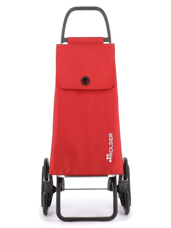 CARRO COMPRA ROLSER AKANTO MF 6 AKA014 ROJO - Imagen 4