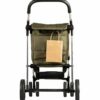 CARRO COMPRA ROLSER BAS001 BASKET POLAR 4 RUEDAS 2GIRAT. PLEG. KAKI - Imagen 2