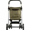 CARRO COMPRA ROLSER BAS001 BASKET POLAR 4 RUEDAS 2GIRAT. PLEG. KAKI - Imagen 3