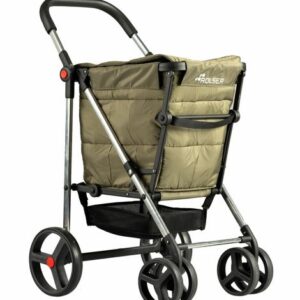 CARRO COMPRA ROLSER BAS001 BASKET POLAR 4 RUEDAS 2GIRAT. PLEG. KAKI