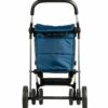 CARRO COMPRA ROLSER BAS001 BASKET POLAR 4 RUEDAS 2GIRAT. PLEG. MARINO - Imagen 2