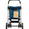 CARRO COMPRA ROLSER BAS001 BASKET POLAR 4 RUEDAS 2GIRAT. PLEG. MARINO - Imagen 7