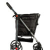 CARRO COMPRA ROLSER BAS001 BASKET POLAR 4 RUEDAS 2GIRAT. PLEG. NGO - Imagen 2