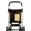 CARRO COMPRA ROLSER BAS001 BASKET POLAR 4 RUEDAS 2GIRAT. PLEG. NGO - Imagen 5