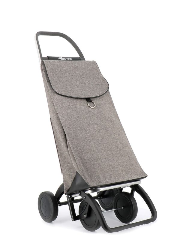 CARRO COMPRA ROLSER ECO PEP 4 PED019 GRANITO - Imagen 5