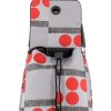 CARRO COMPRA ROLSER IMAX LOGOS 4 IMX318 ROJO - Imagen 7