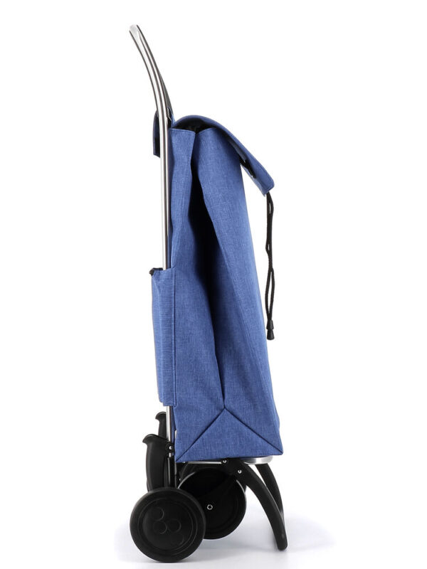 CARRO COMPRA ROLSER IMX382 I-MAX TWEED 4 RUEDAS AZUL - Imagen 2