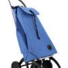 CARRO COMPRA ROLSER IMX382 I-MAX TWEED 4 RUEDAS AZUL - Imagen 5