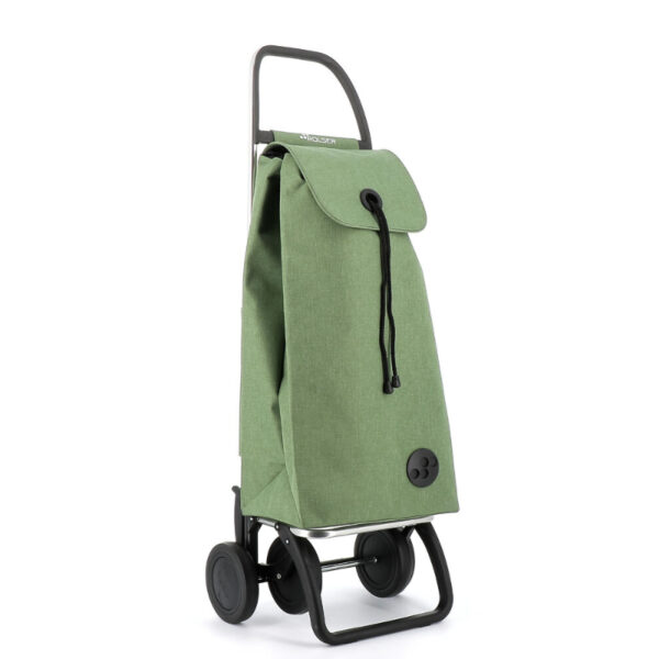 CARRO COMPRA ROLSER IMX382 I-MAX TWEED 4 RUEDAS VERDE - Imagen 6