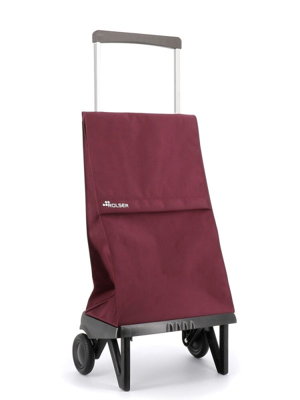 CARRO COMPRA ROLSER PLEGAMATIC ORIGINAL MF PLE001 BURDEOS - Imagen 2