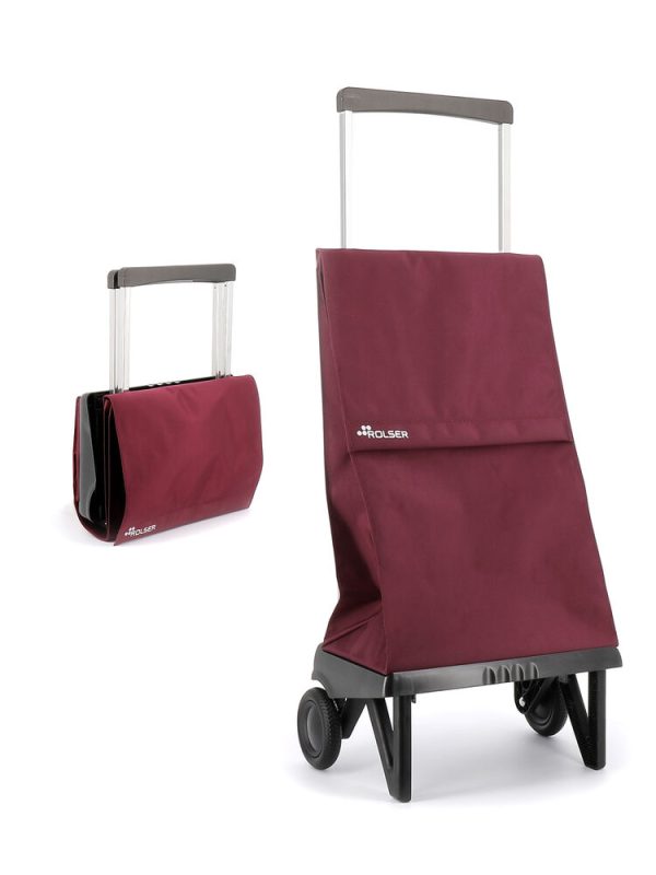 CARRO COMPRA ROLSER PLEGAMATIC ORIGINAL MF PLE001 BURDEOS