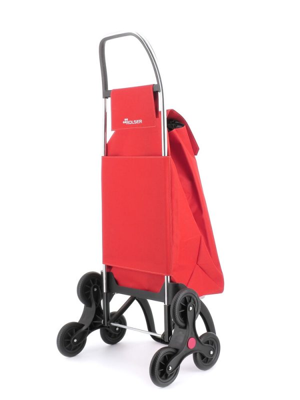 CARRO COMPRA ROLSER SAQUET LN 6 SAQ057 ROJO - Imagen 3