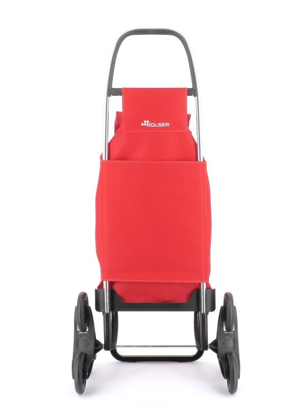CARRO COMPRA ROLSER SAQUET LN 6 SAQ057 ROJO - Imagen 4