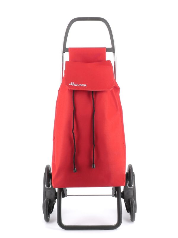 CARRO COMPRA ROLSER SAQUET LN 6 SAQ057 ROJO - Imagen 5