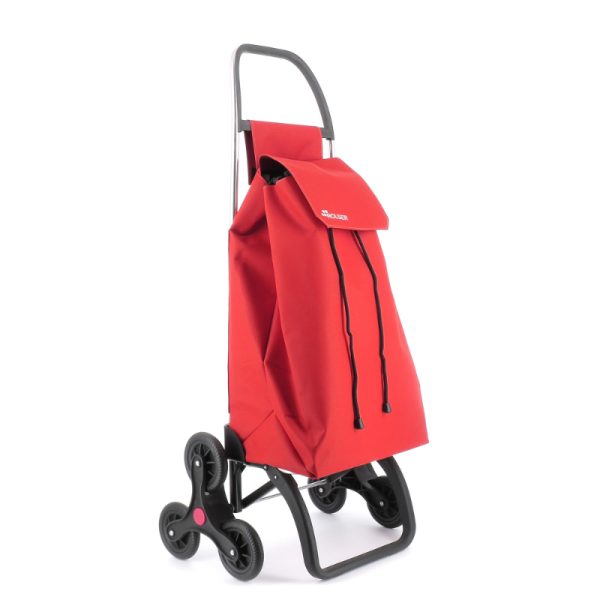 CARRO COMPRA ROLSER SAQUET LN 6 SAQ057 ROJO - Imagen 6