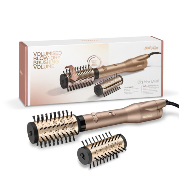 CEPILLO ROTATORIO BABYLISS AS952E BIG HAIR DUAL 650W ION 2 ACC. - Imagen 5