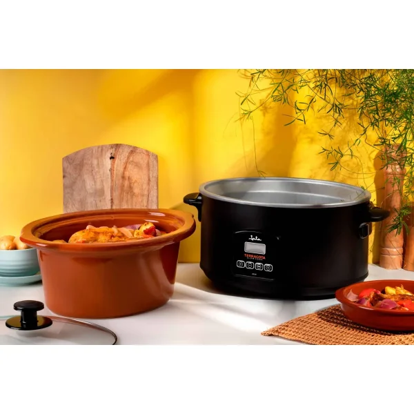 COCEDOR LENTO JATA JEOL2145 5L 210W TERRACOTA - Imagen 9