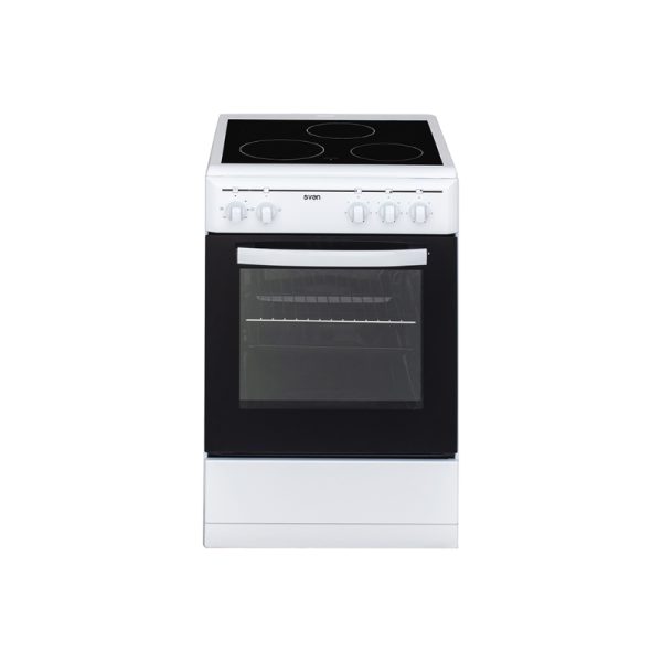 COCINA SVAN SKV3500 C/HORNO ELECTRICO VITRO 3F 49,8X55,9 BCA. - Imagen 5