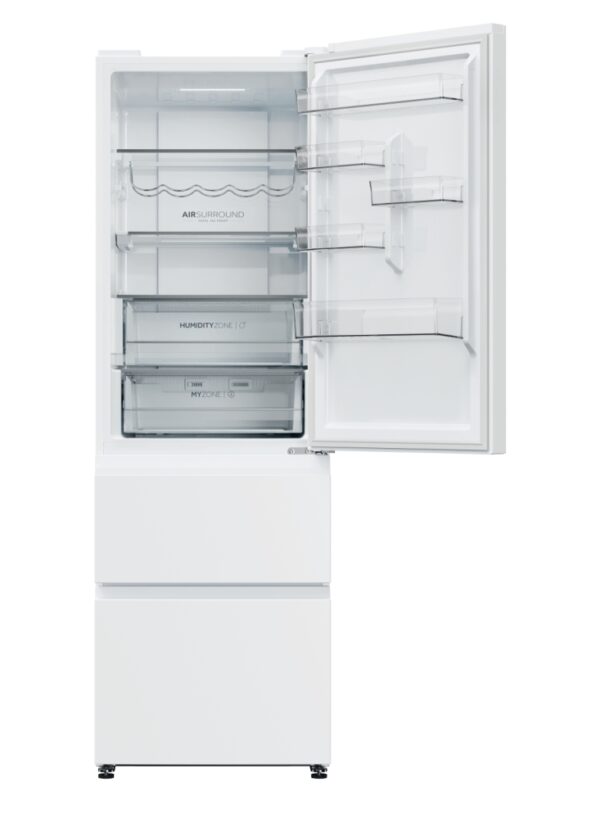 COMBI FRENCH DOOR HAIER HTW5618ENPW 185X59,5 NF E DISP. WIFI BCO - Imagen 3