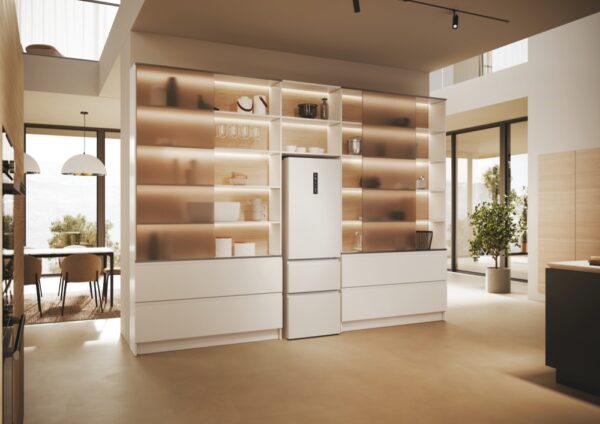 COMBI FRENCH DOOR HAIER HTW5618ENPW 185X59,5 NF E DISP. WIFI BCO - Imagen 23