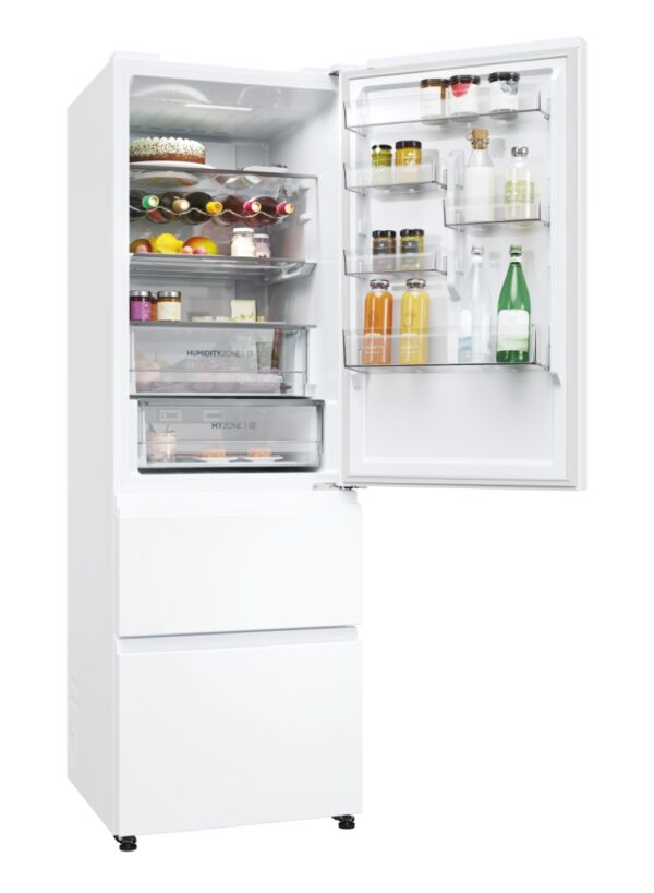 COMBI FRENCH DOOR HAIER HTW5618ENPW 185X59,5 NF E DISP. WIFI BCO - Imagen 5