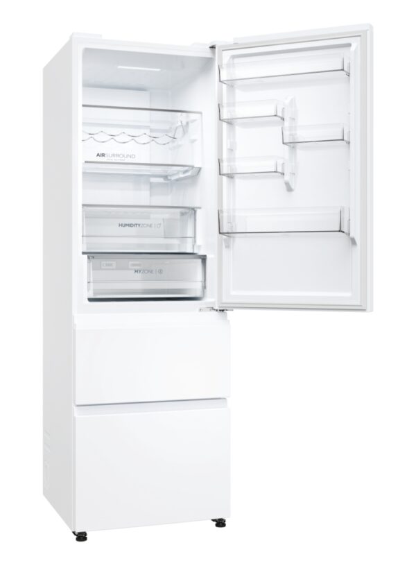 COMBI FRENCH DOOR HAIER HTW5618ENPW 185X59,5 NF E DISP. WIFI BCO - Imagen 6