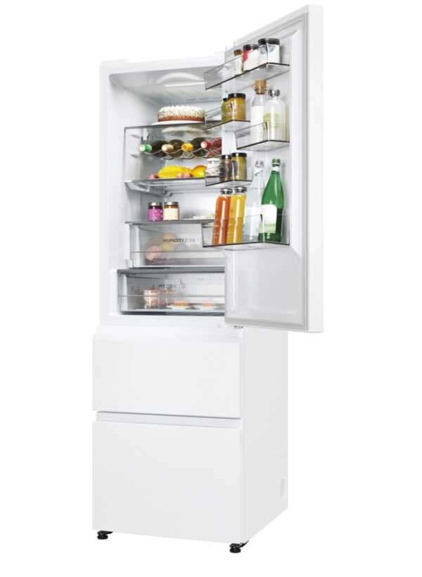 COMBI FRENCH DOOR HAIER HTW5618ENPW 185X59,5 NF E DISP. WIFI BCO - Imagen 8