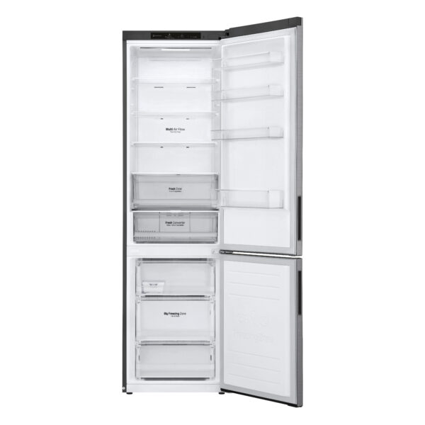 COMBI LG BLANCA GBP62PZNBC INOX 203X59,5 NF B 384L - Imagen 3