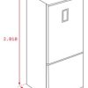 COMBI TEKA NFL430S WH 201X59,5 NF E DISP 330L BCO 113410001 - Imagen 4