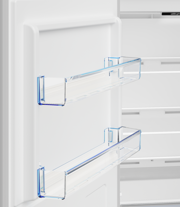 CONGELADOR VERTICAL BEKO B3RMFNE314XB 186,5X59,7 NF E INOX - Imagen 7