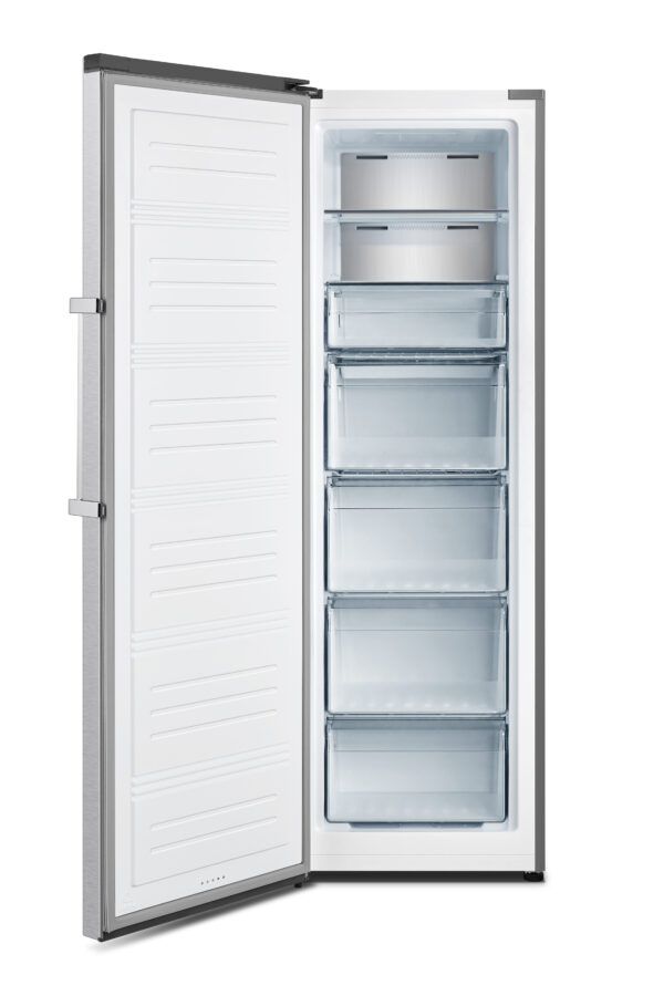 CONGELADOR VERTICAL HISENSE FV354N4BIE 185,5X59,5 NF E INOX 274L - Imagen 4