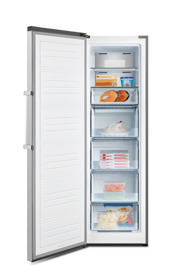 CONGELADOR VERTICAL HISENSE FV354N4BIE 185,5X59,5 NF E INOX 274L - Imagen 5