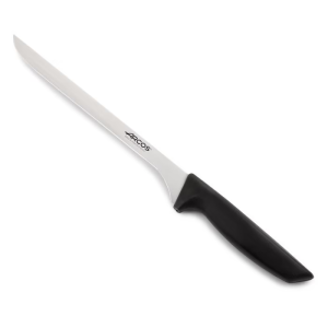 CUCHILLO JAMONERO ARCOS 1356 NIZA 24CM NEGRO