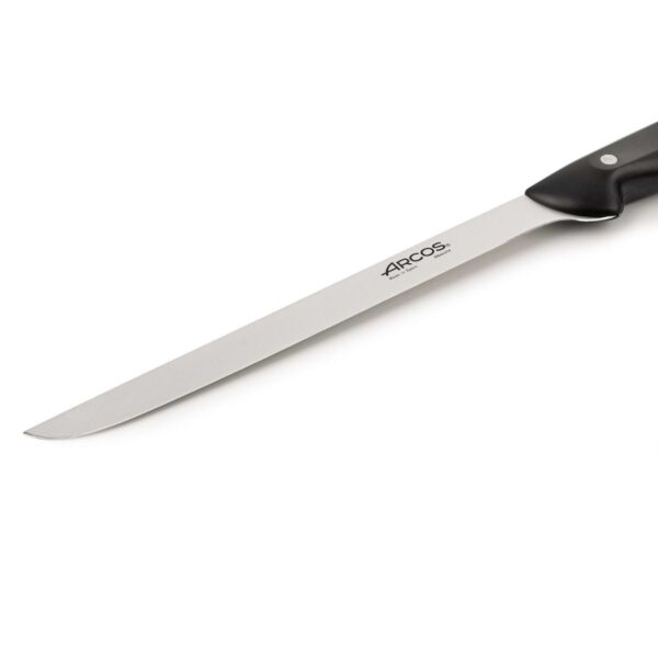 CUCHILLO JAMONERO ARCOS 151800 MAITRE 24CM NEGRO - Imagen 3