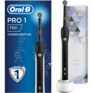 DENTAL ORAL-B PRO 1 750 DESIGN EDITION NEGRO (EB50BRB) + ESTUCHE