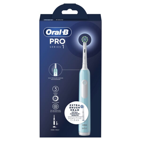 DENTAL ORAL B PRO 1 AZUL (2 RECAMBIOS) - Imagen 3