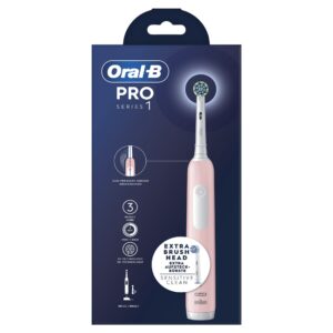 DENTAL ORAL B PRO 1 ROSA (2 RECAMBIOS)