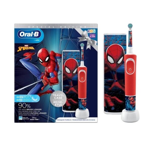 DENTAL ORAL B VITALITY PRO KIDS SPIDERMAN + FUNDA VIAJE - Imagen 3