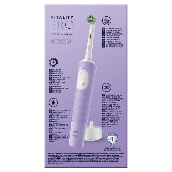 DENTAL ORAL-B VITALITY PRO MORADO (2 RECAMBIOS) - Imagen 4