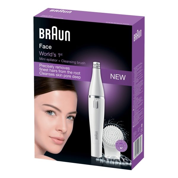 DEPILADORA FACIAL BRAUN 810 FACE 2 CABEZALES - Imagen 7