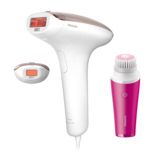 DEPILADORA PHILIPS BRI924/00 IPL CORPORAL Y FACIAL ROSA Y BCA