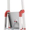 ESCALERA ROLSER BRICO 4 PELDAÑOS ALUMINI - Imagen 5