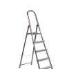 ESCALERA ROLSER UNICA 5 PELDAÑOS ALUMINIO